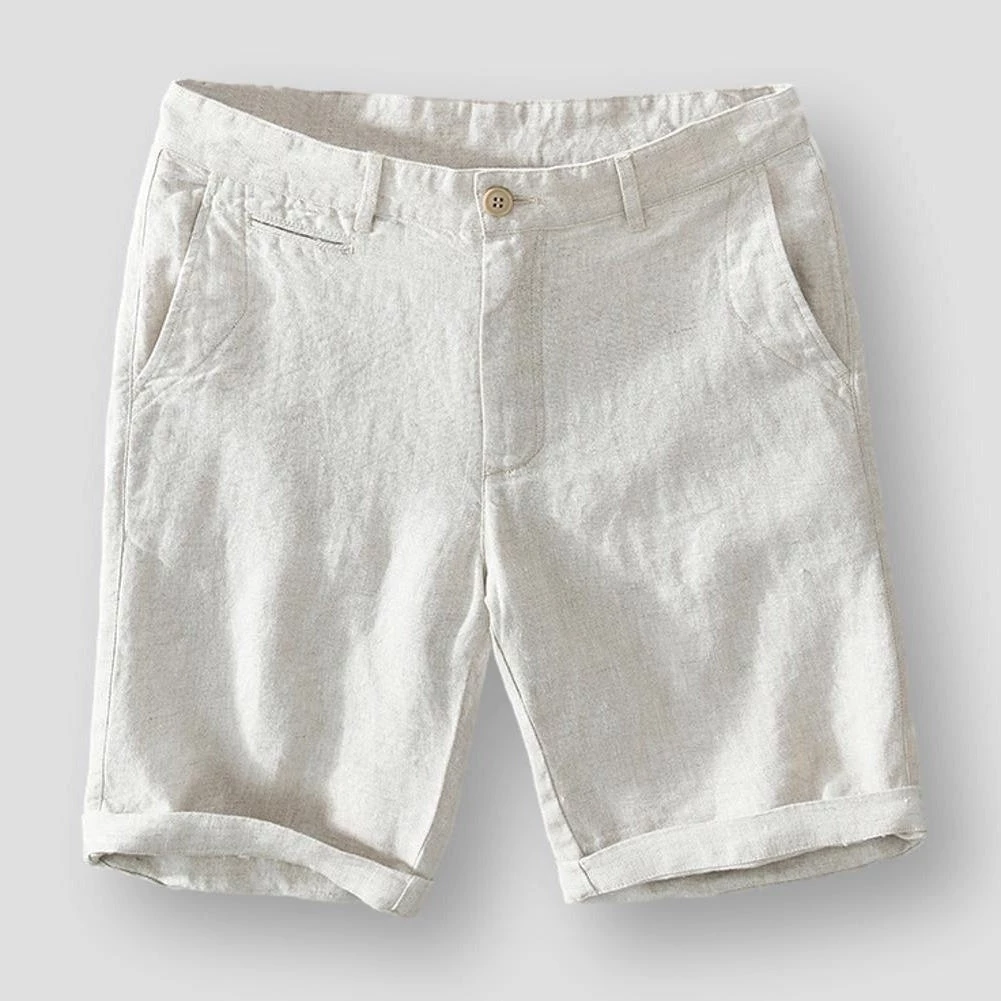 China Cloth North Royal Krefeld Linen Shorts Men's Apparels