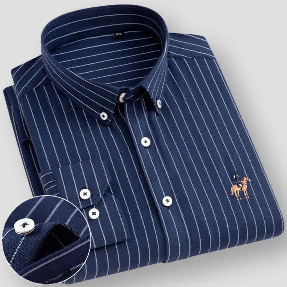 Sinwoyan Online Store Men's Apparels Sky Madrid Funchal Striped Shirt 6 Sinwoyan Online Store Men's Apparels Sky Madrid Funchal Striped Shirt