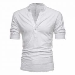 NEGIZBER Trend Store Saint Morris Middle Sleeve Shirt Men's Apparels