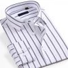 Donghuan Overseas Store North Royal Striped Wrinkle-Resistant Shirt
