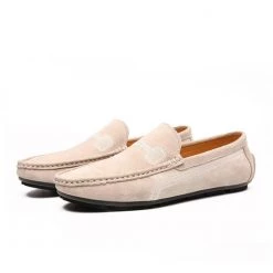 MECEBOM Official Store Men's Apparels Saint Morris Leather Driving Shoes