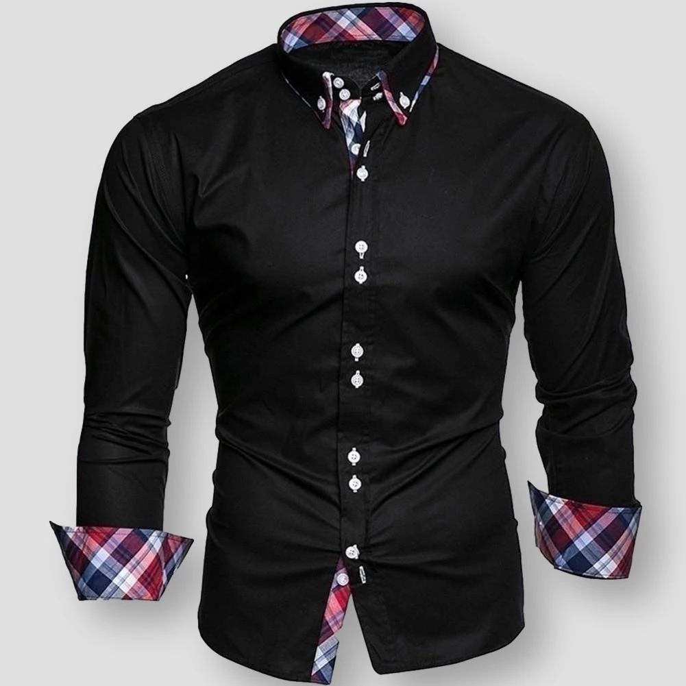 Clothingworlds Store Sky Madrid Ticino Slim Long-Sleeve Shirt 7 Clothingworlds Store Sky Madrid Ticino Slim Long-Sleeve Shirt