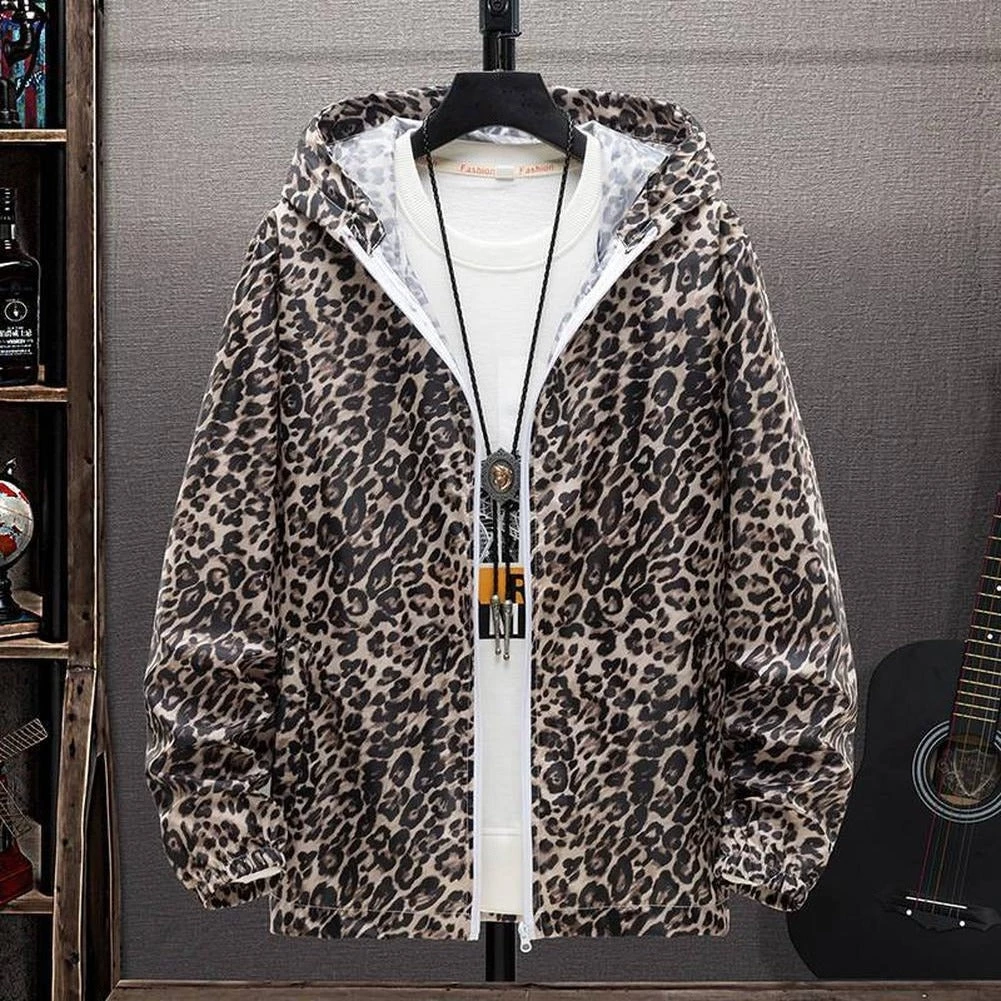 Xiyue 6812345 Store North Royal Leopard Zipper Hoodie 3 Xiyue 6812345 Store North Royal Leopard Zipper Hoodie