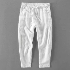China Cloth Men's Apparels Saint Morris Coastal Linen Pants