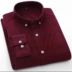 PAOLO SIRUM Official Store Classic Corduroy Shirt