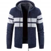 Mountainskin Official Store Men's Apparels North Royal Hooded Fleece Cardigan