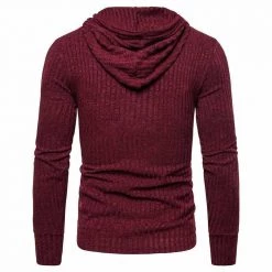 AIOPESON Official Store Sky Madrid Slim Hooded Sweatshirt