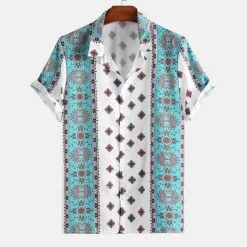 PARKLEES Official Store Men's Apparels North Royal Mauritius Shirt