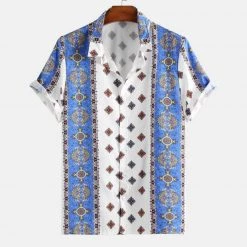 PARKLEES Official Store Men's Apparels North Royal Mauritius Shirt