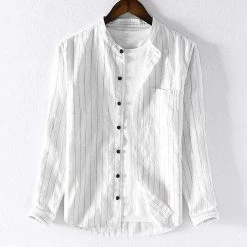 Cotton Linen Store North Royal Calabria Linen Shirt Men's Apparels