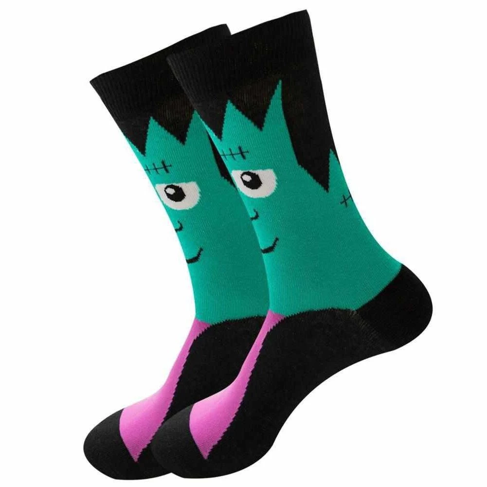 NS-WARDROBE Store Men's Apparels North Royal Halloween Crew Socks 5 NS-WARDROBE Store Men's Apparels North Royal Halloween Crew Socks