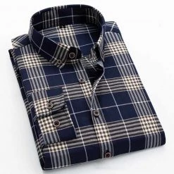 Shop5101122 Store Lance Plaid Shirt Men's Apparels