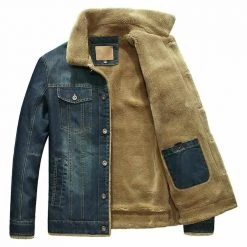NianJeep1990 Store Men's Apparels Justin Denim Jacket