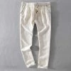 Bruce Lee Brand Store Men's Apparels Sky Madrid Amalfi Linen Pants 1 Bruce Lee Brand Store Men's Apparels Sky Madrid Amalfi Linen Pants