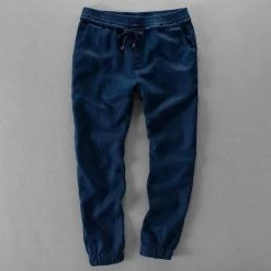 Suehaiwe Official Store Sky Madrid Oahu Linen Pants Men's Apparels 8 Suehaiwe Official Store Sky Madrid Oahu Linen Pants Men's Apparels