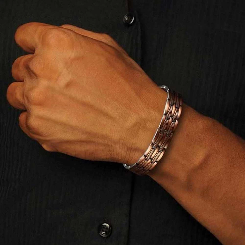 Mprainbow Official Store Copper Magnetic Therapy Bracelet 3 Mprainbow Official Store Copper Magnetic Therapy Bracelet