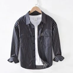 Moringcute Store North Royal Milton Striped Shirt