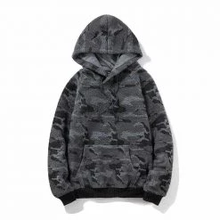 MANTORS Online Store Sky Madrid Fleece Camo Hoodie Men's Apparels