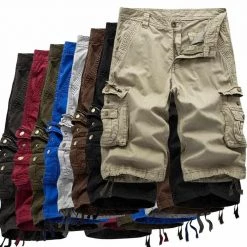 Cool Men Apparel Men's Apparels Casual Cargo Shorts