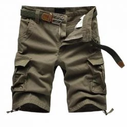 JayRuoYi Clothes Store Men's Apparels Sky Madrid Trail Multi Pocket Shorts
