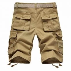 JayRuoYi Clothes Store Men's Apparels Sky Madrid Trail Multi Pocket Shorts
