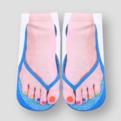 Butt'erflies Store Saint Morris Low-Cut Flip-Flop Socks