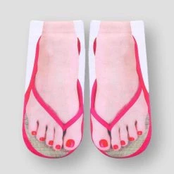 Butt'erflies Store Saint Morris Low-Cut Flip-Flop Socks