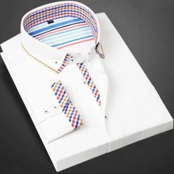 PAOLO SIRUM Official Store Saint Morris Print Long-Sleeve Shirt Men's Apparels