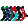 GaGaa Happyy Store Men's Apparels Colorful Festive Socks (6 Pairs)