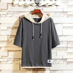 TIEMIANNIU Official Store Men's Apparels Saint Morris Urban Hooded T-Shirt