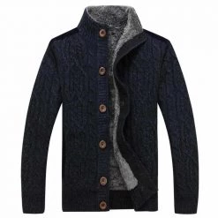 Navigator Store Men's Apparels North Royal Knitted Fleece Cardigan