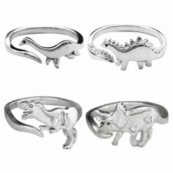 ILOVEDIY Finding Store Women's Apparels North Royal Adjustable Dinosaur Ring 11 ILOVEDIY Finding Store Women's Apparels North Royal Adjustable Dinosaur Ring