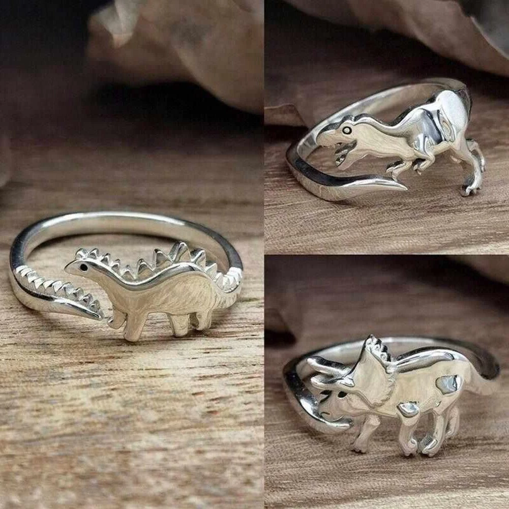 ILOVEDIY Finding Store Women's Apparels North Royal Adjustable Dinosaur Ring 3 ILOVEDIY Finding Store Women's Apparels North Royal Adjustable Dinosaur Ring
