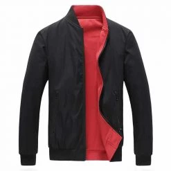 HIEXHSE Men's Store North Royal Reversible Zipper Jacket Men's Apparels