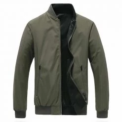 HIEXHSE Men's Store North Royal Reversible Zipper Jacket Men's Apparels