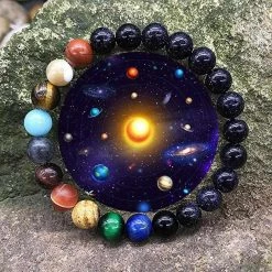 DT Store Store Galaxy Gemstone Beaded Bracelet Men's Apparels