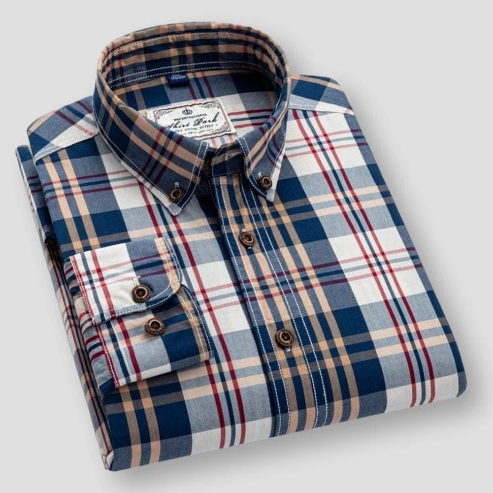 BOLEEBIRD Aliexpress Store Men's Apparels North Royal Gent Plaid Shirt 5 BOLEEBIRD Aliexpress Store Men's Apparels North Royal Gent Plaid Shirt