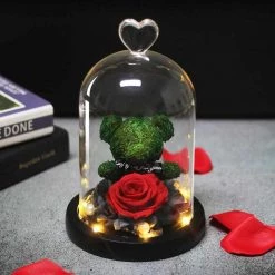 Beast Rose Store Timeless Flower Ornament