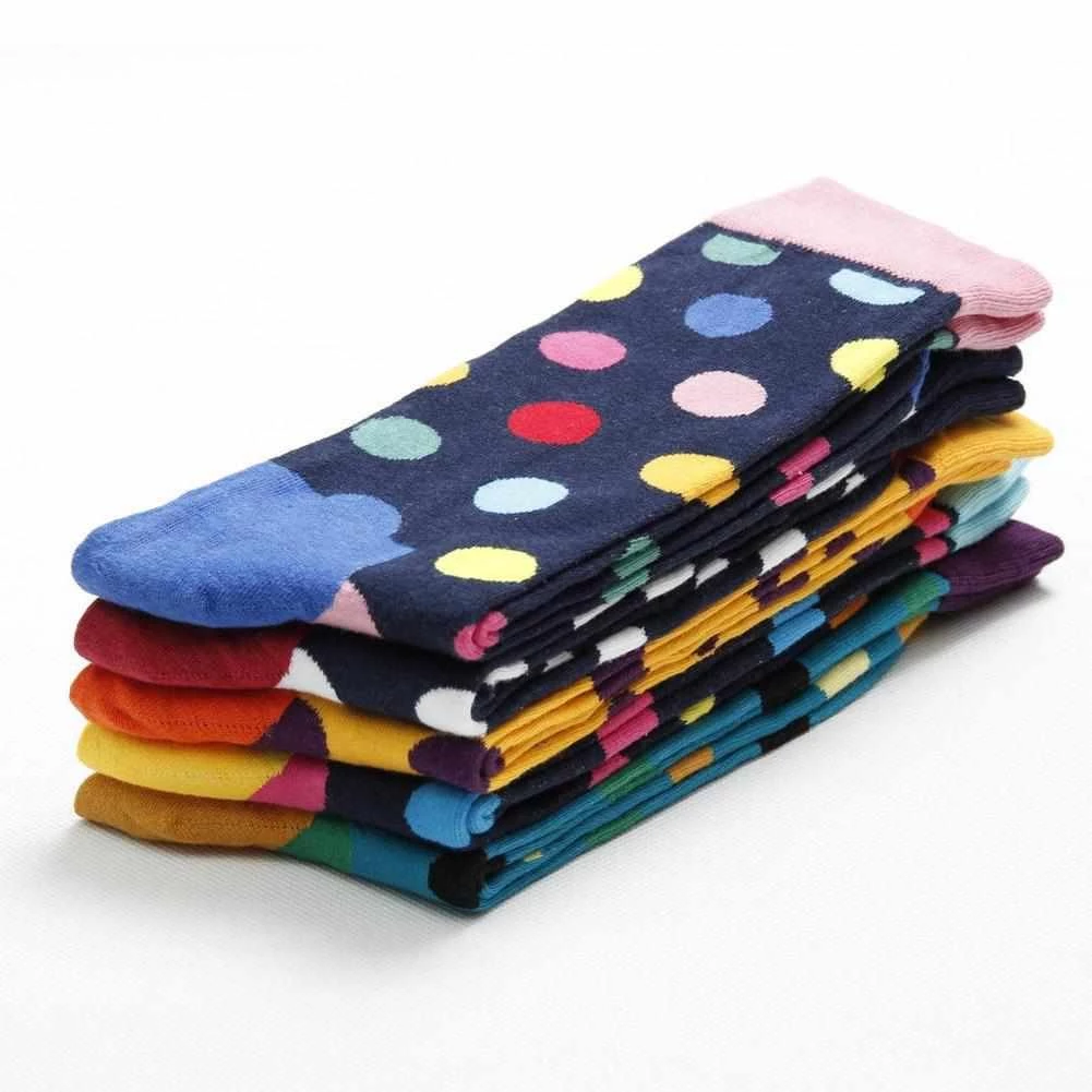 Shop5160105 Store Assorted Polka Dot Socks (5 Pairs) Men's Apparels 4 Shop5160105 Store Assorted Polka Dot Socks (5 Pairs) Men's Apparels