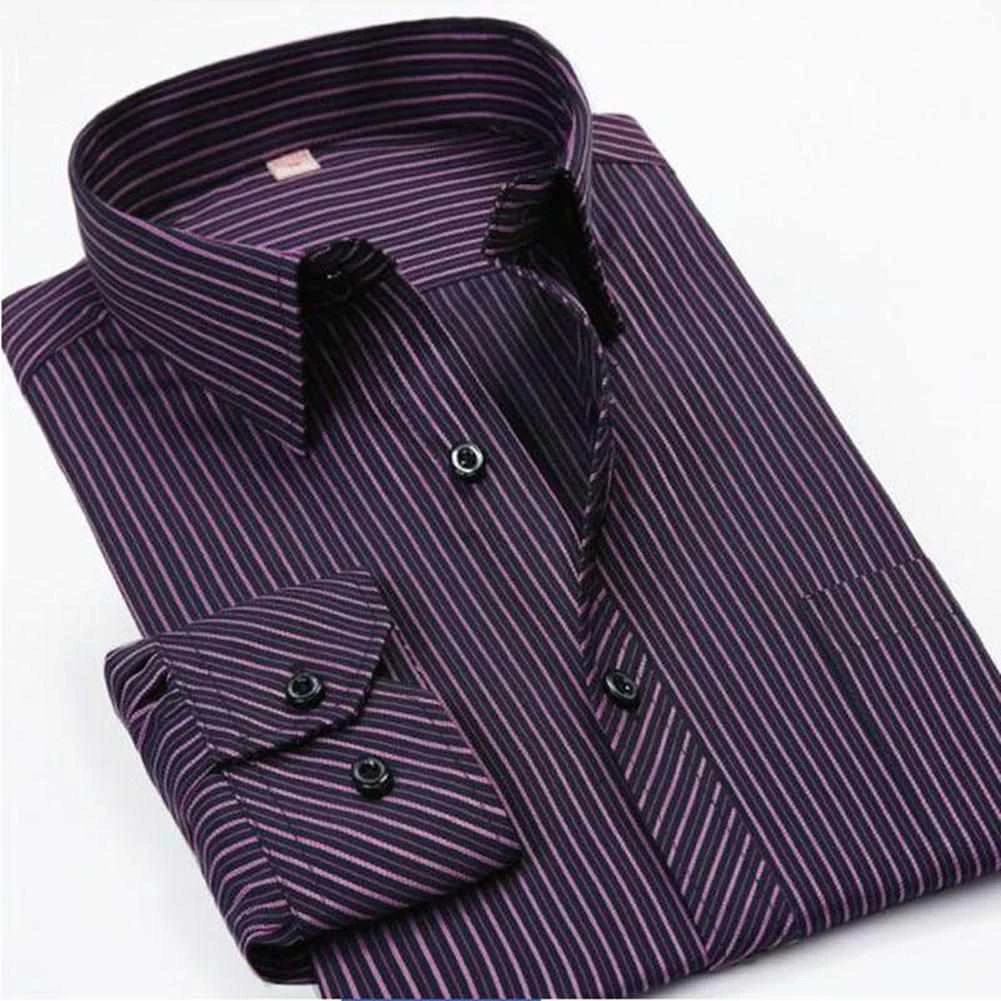 Muful&Vamdy Factory Store Sky Madrid Striped Dress Shirt Men's Apparels 4 Muful&Vamdy Factory Store Sky Madrid Striped Dress Shirt Men's Apparels