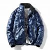 DUOFIER Online Store Sky Madrid Zip-Up Puffer Jacket