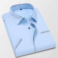 HAN GE's Store Sky Madrid Menorca Short Sleeve Shirt