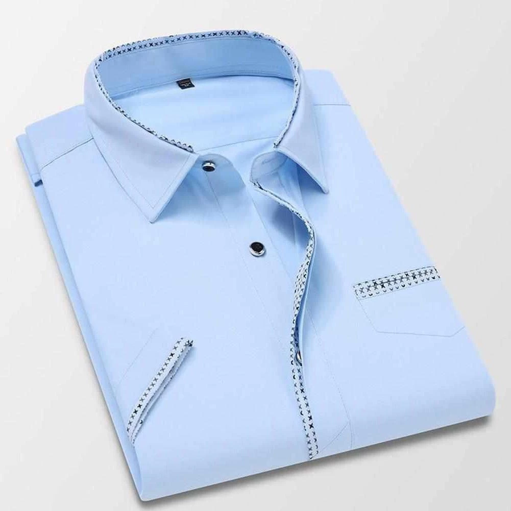 HAN GE's Store Sky Madrid Menorca Short Sleeve Shirt 3 HAN GE's Store Sky Madrid Menorca Short Sleeve Shirt