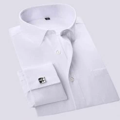 Sinwoyan Online Store Men's Apparels Sky Madrid Cufflink Dress Shirt