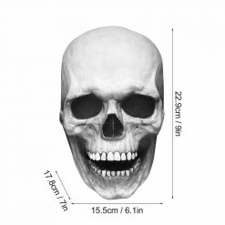 BR Service Store Sky Madrid Skull Mask With Movable Jaw