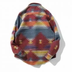 GONTHWID Official Store Saint Morris Tribal Button-up Shirt