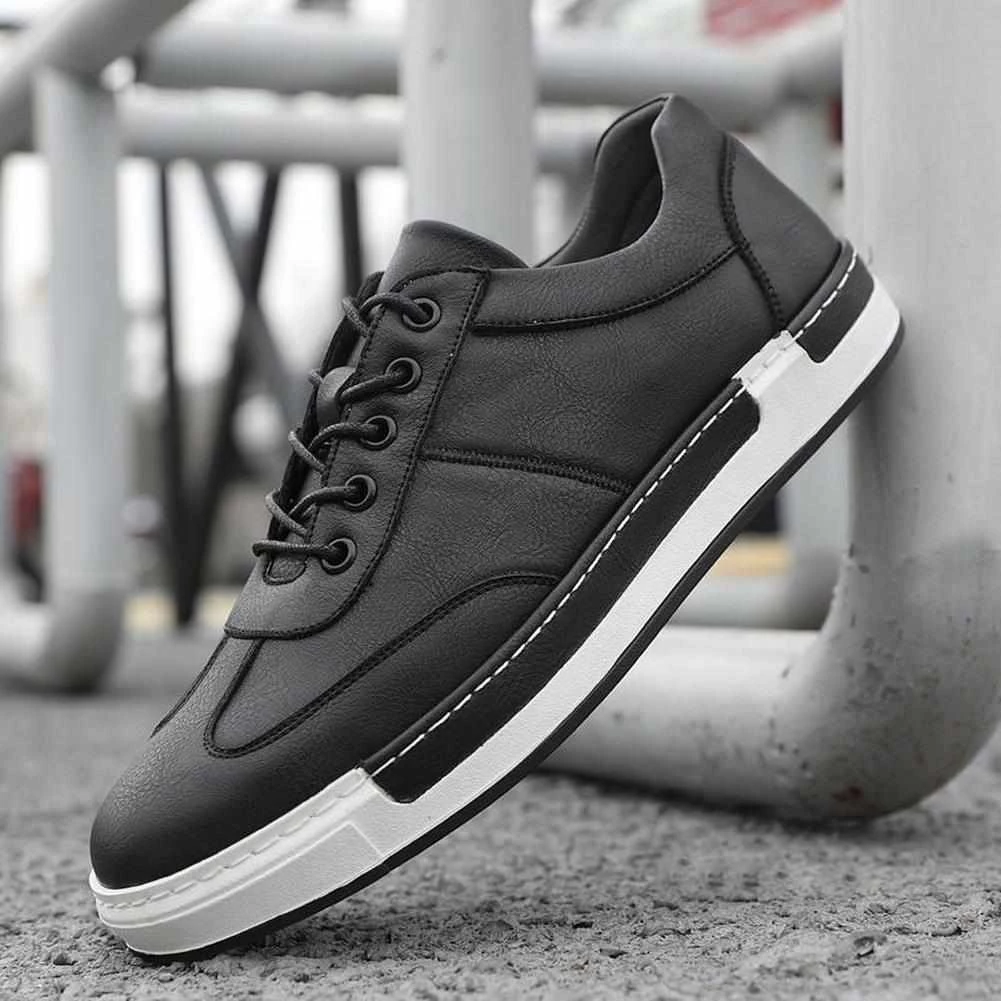 Good Sales 999 Store Volcan Ridge Vegan Leather Sneaker 5 Good Sales 999 Store Volcan Ridge Vegan Leather Sneaker