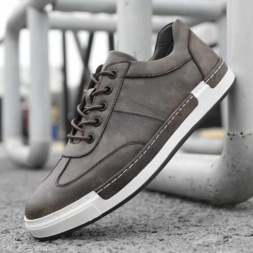 Good Sales 999 Store Volcan Ridge Vegan Leather Sneaker 4 Good Sales 999 Store Volcan Ridge Vegan Leather Sneaker