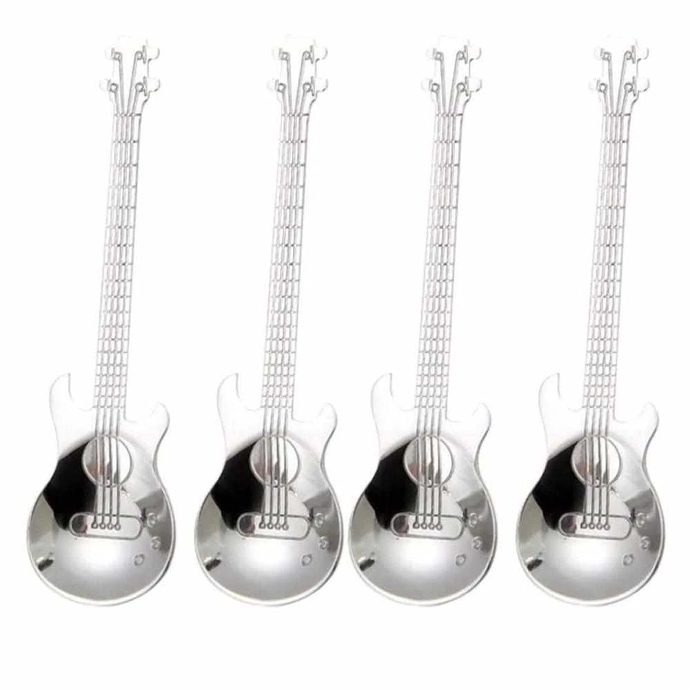 Healthy And Warm Store Saint Morris Guitar Spoon Set Home 3 Healthy And Warm Store Saint Morris Guitar Spoon Set Home