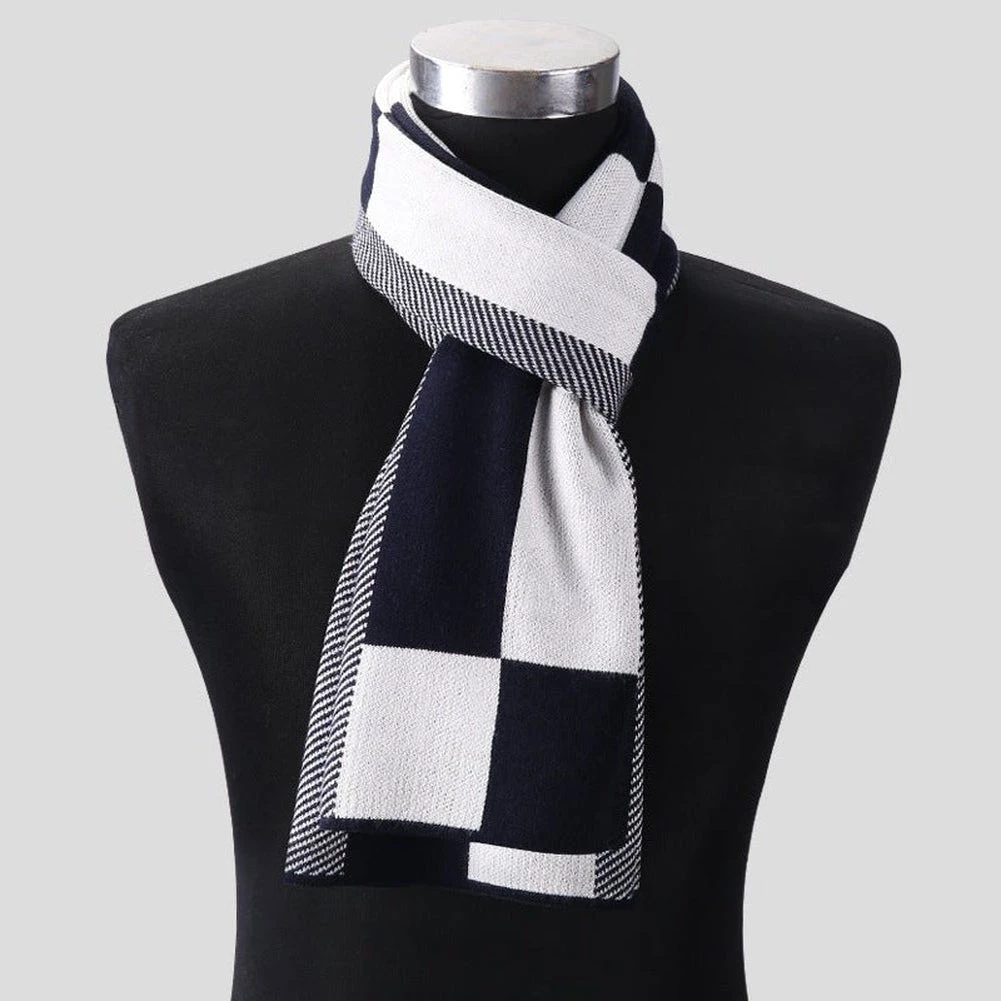 Good-me Store Men's Apparels Saint Morris Executive Plaid Scarf 4 Good-me Store Men's Apparels Saint Morris Executive Plaid Scarf